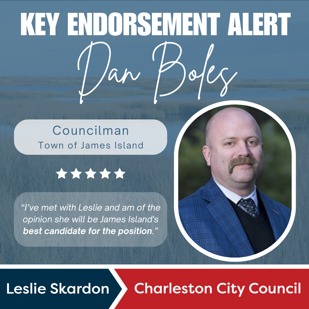 Councilman Dan Boles Endorses Leslie!
