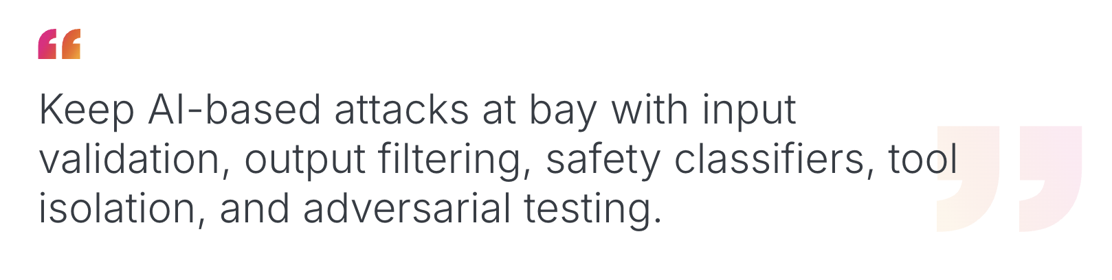 Splunk blog quote about defending against AI-based attacks
