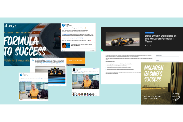Case Study: Partner Marketing with McLaren and Alteryx