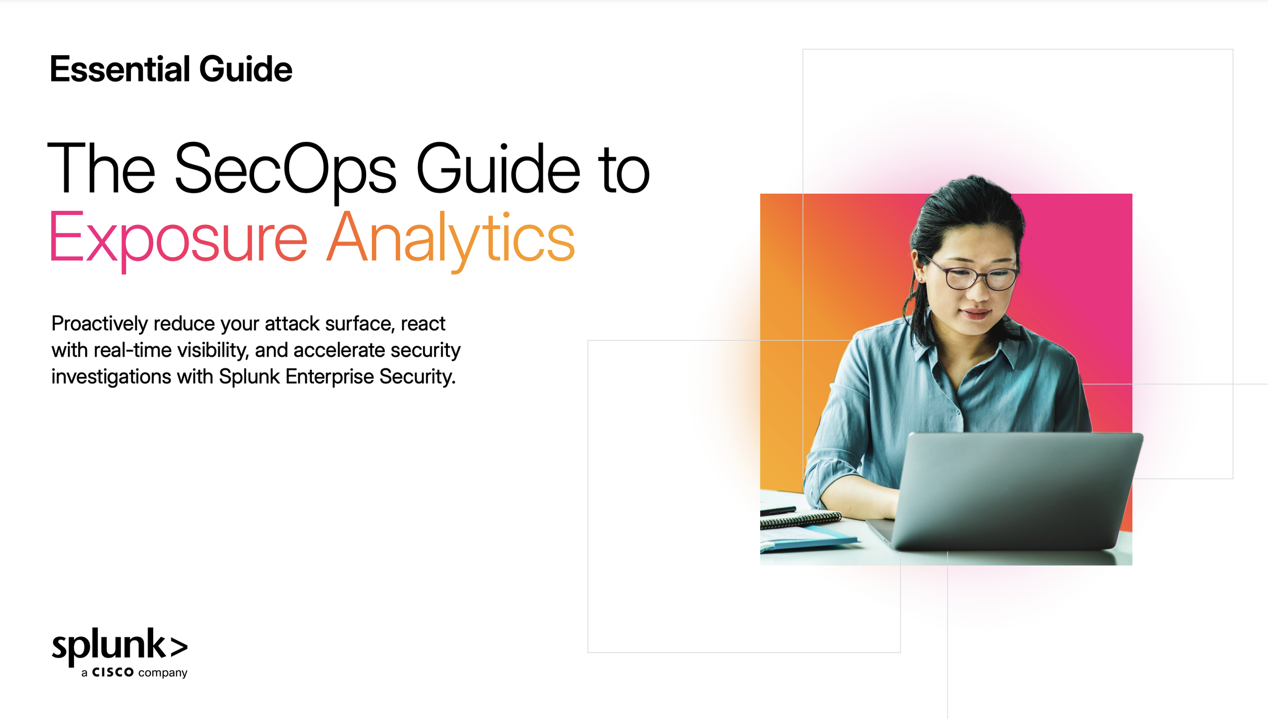 Cover art for Splunk ebook on the SecOps Guide to Exposure Analytic