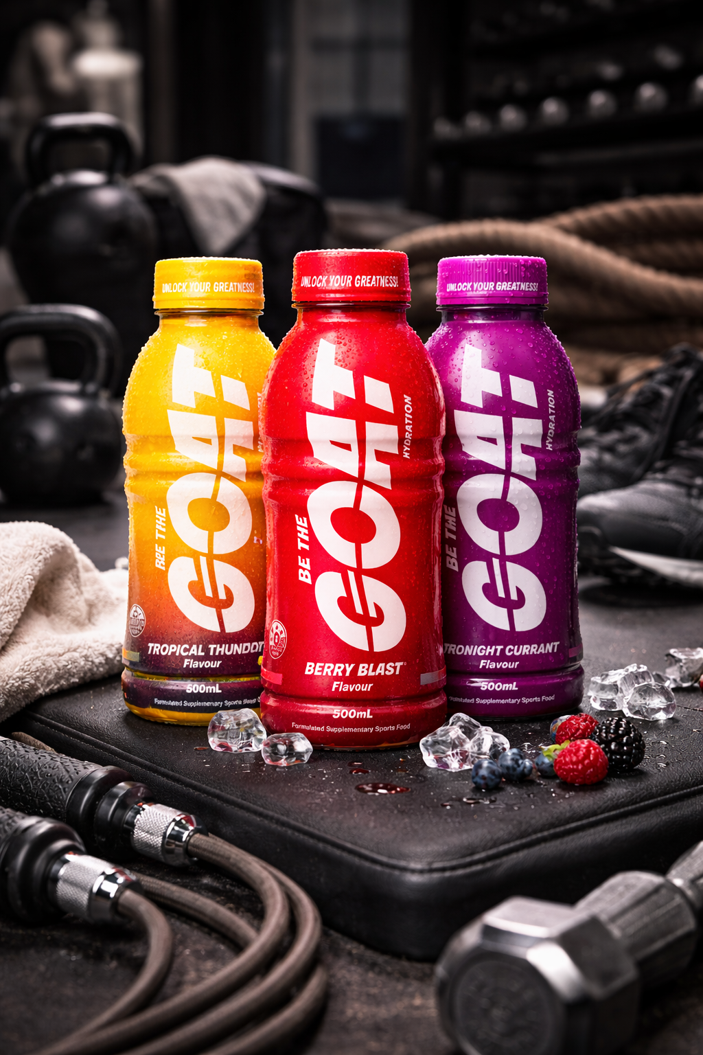 Client: Be The Goat Hydration
Brand Identity/ Packaging / Ecommerce Website