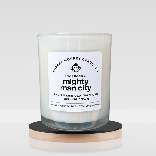 mighty man city - smells like Old Trafford burning down