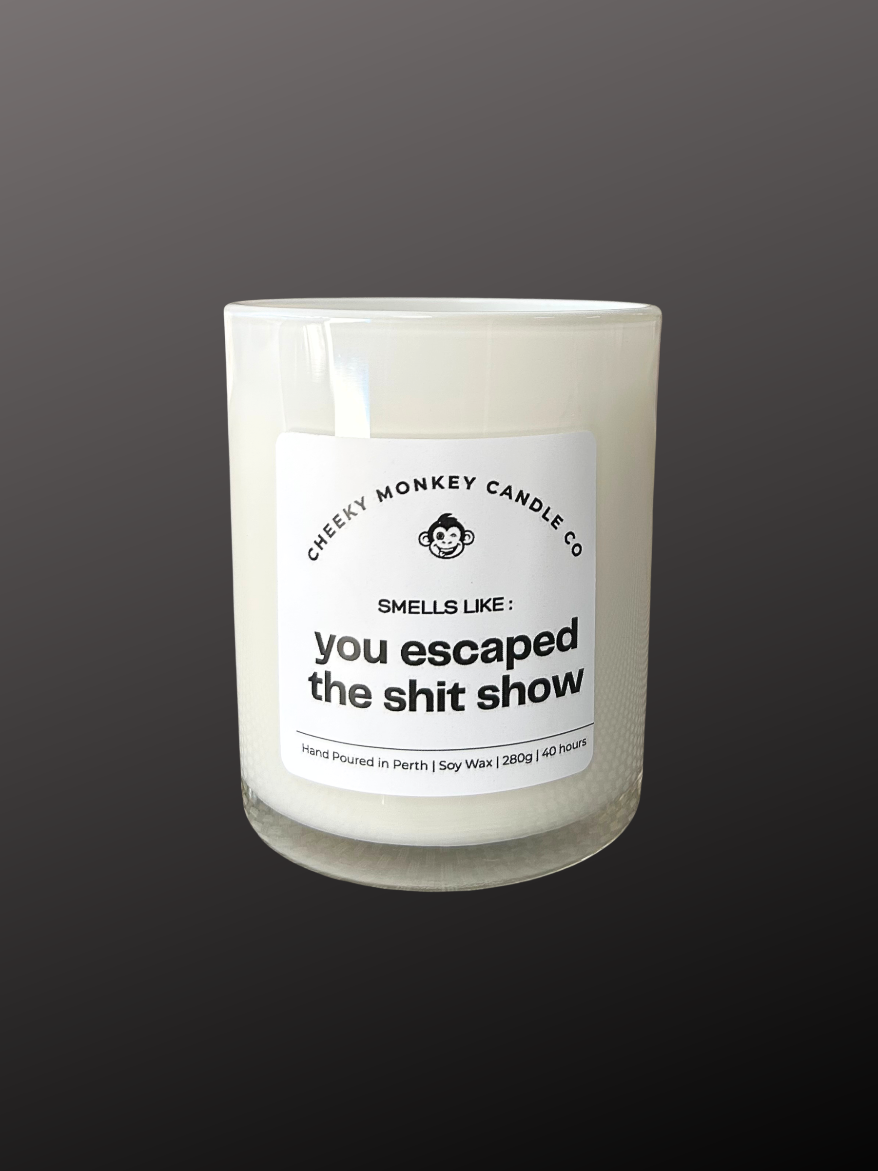 Smells like you escaped the shit show