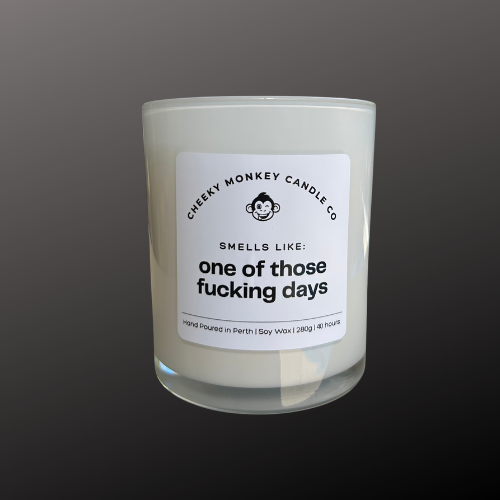 smells like - one of those fucking days