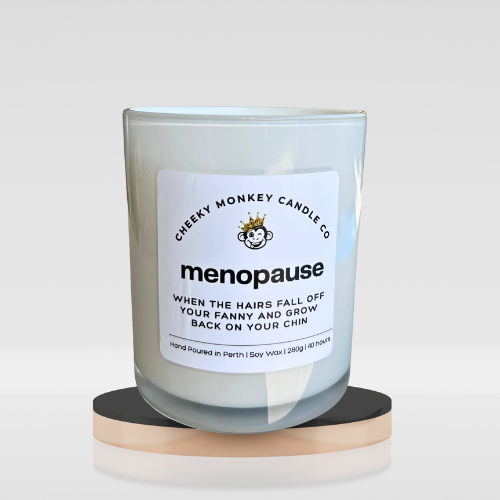 menopause - when the hairs fall off your fanny & grow back on your chin