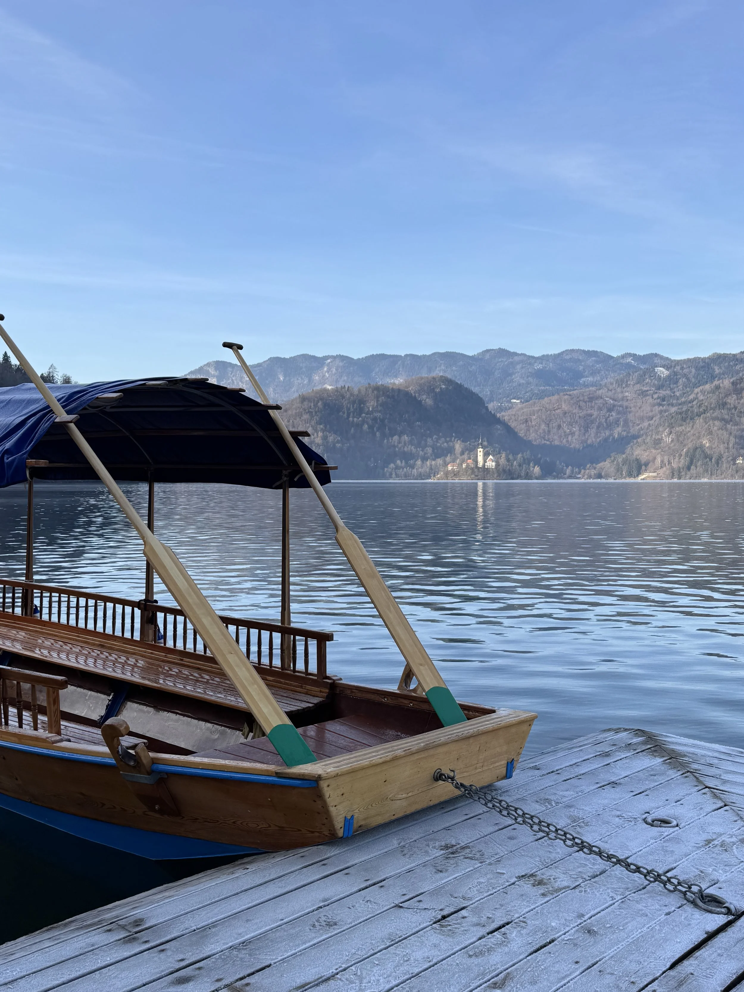 Traditional Pletna Boat