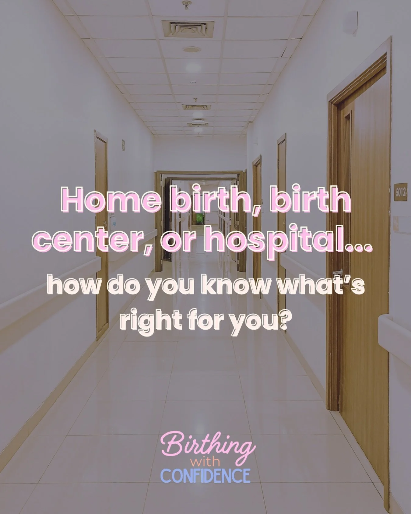 One of the most empowering decisions you&rsquo;ll make during pregnancy is where you give birth.

Whether that&rsquo;s at home, in a birth center, or in a hospital, your birth environment should reflect your comfort, needs, and values.

🫶🏼 Home bir