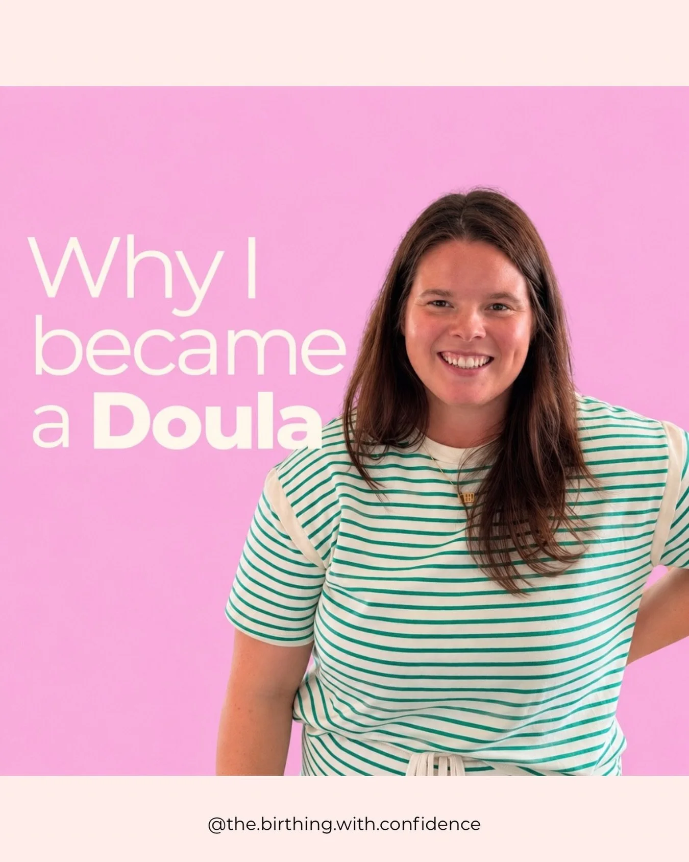 Hello!! 
I&rsquo;m Christian, the doula behind Birthing with Confidence.

Becoming a doula wasn&rsquo;t something I always knew I wanted to do. My background is actually in social work, so supporting people through some of the biggest, most emotional