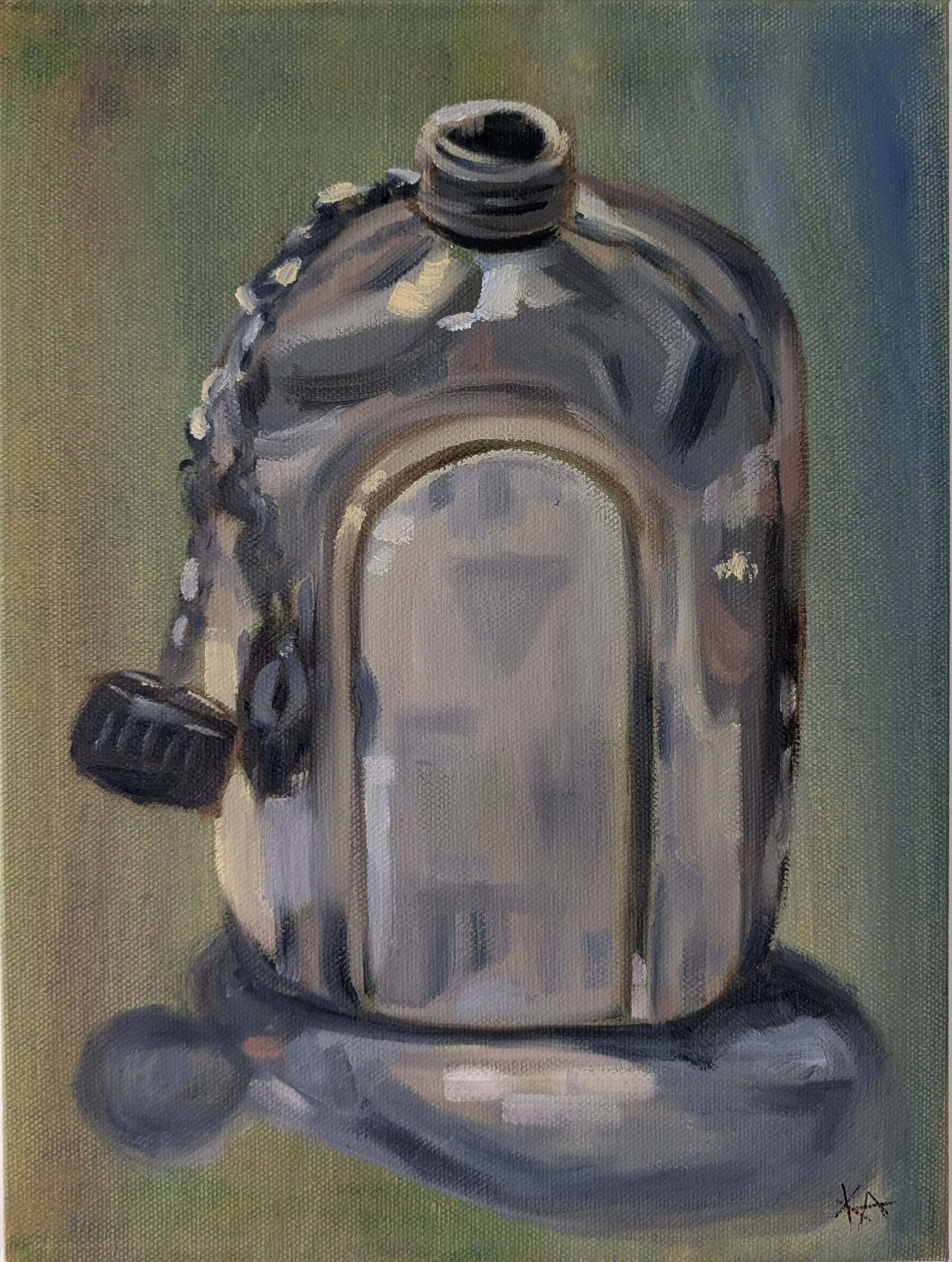 Metal Canister Quick Study
Oil on Canvas
9" x 12"