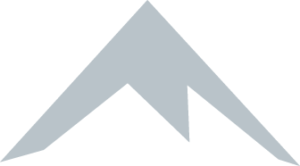 A stylized mountain peak icon