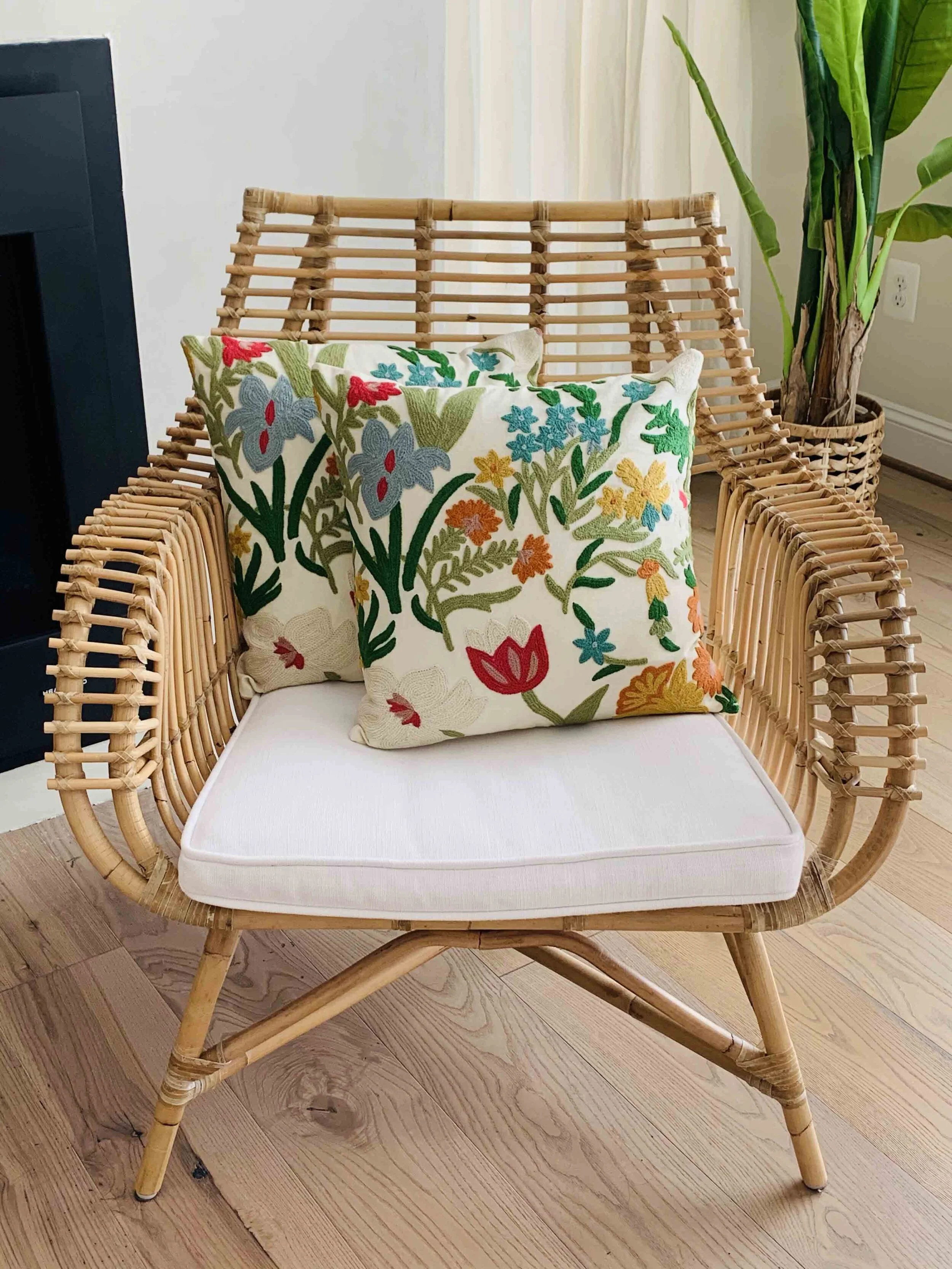 Blushing Dawn with Pastel Pink Cushion Cover