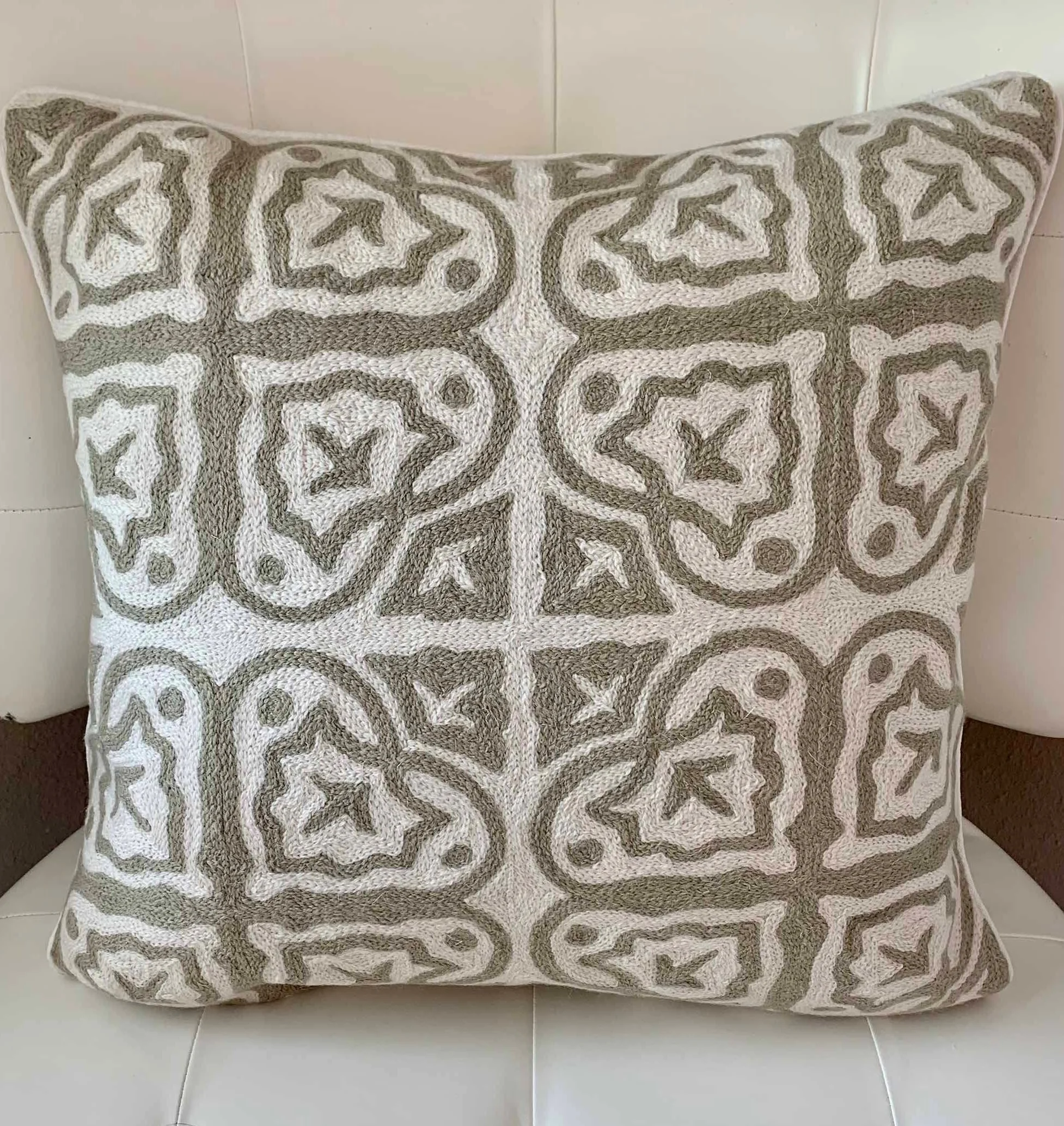Beige Elegance Pillow Cover