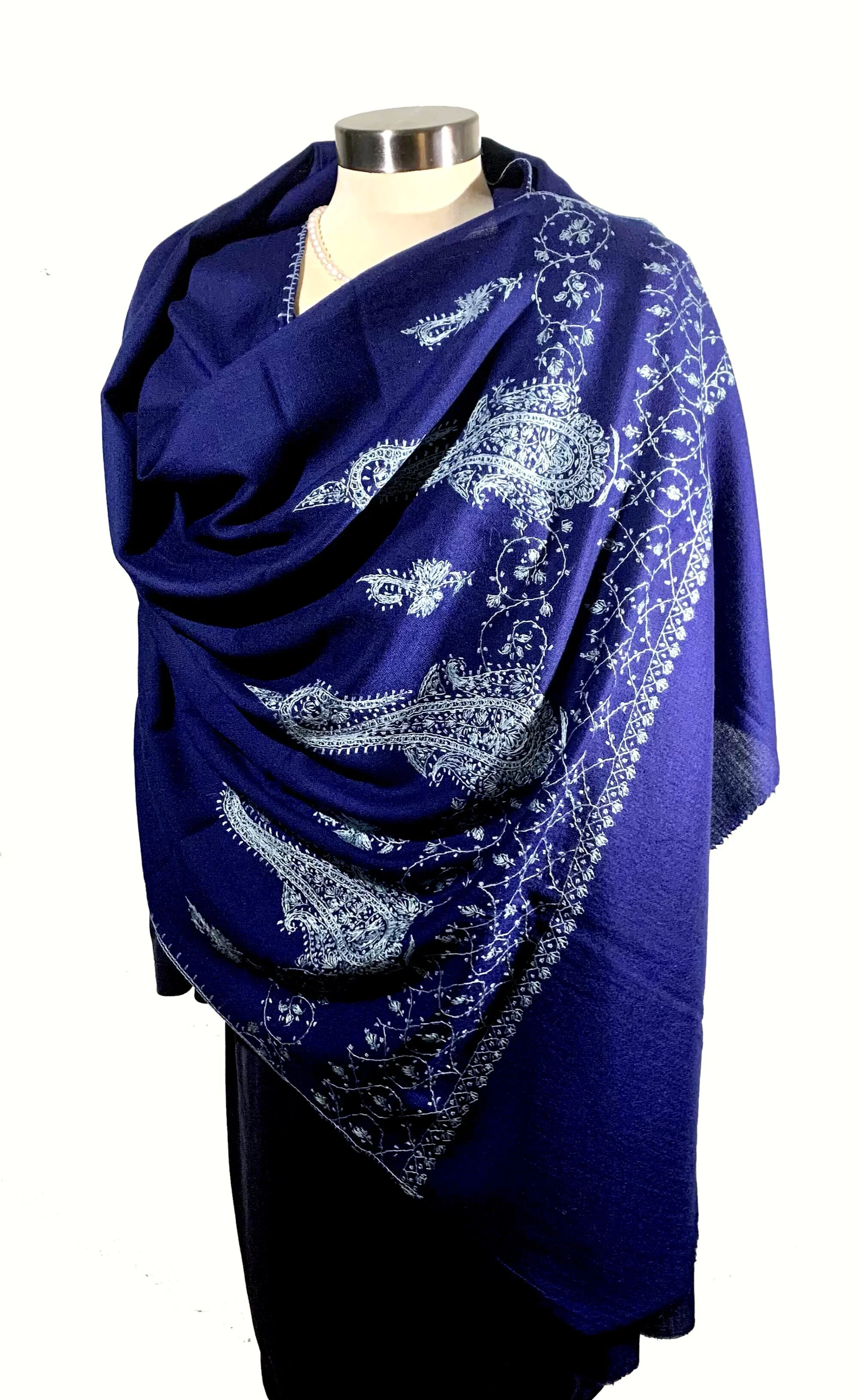 Blue+shawl+with+sky+blue+jaal+buti.webp