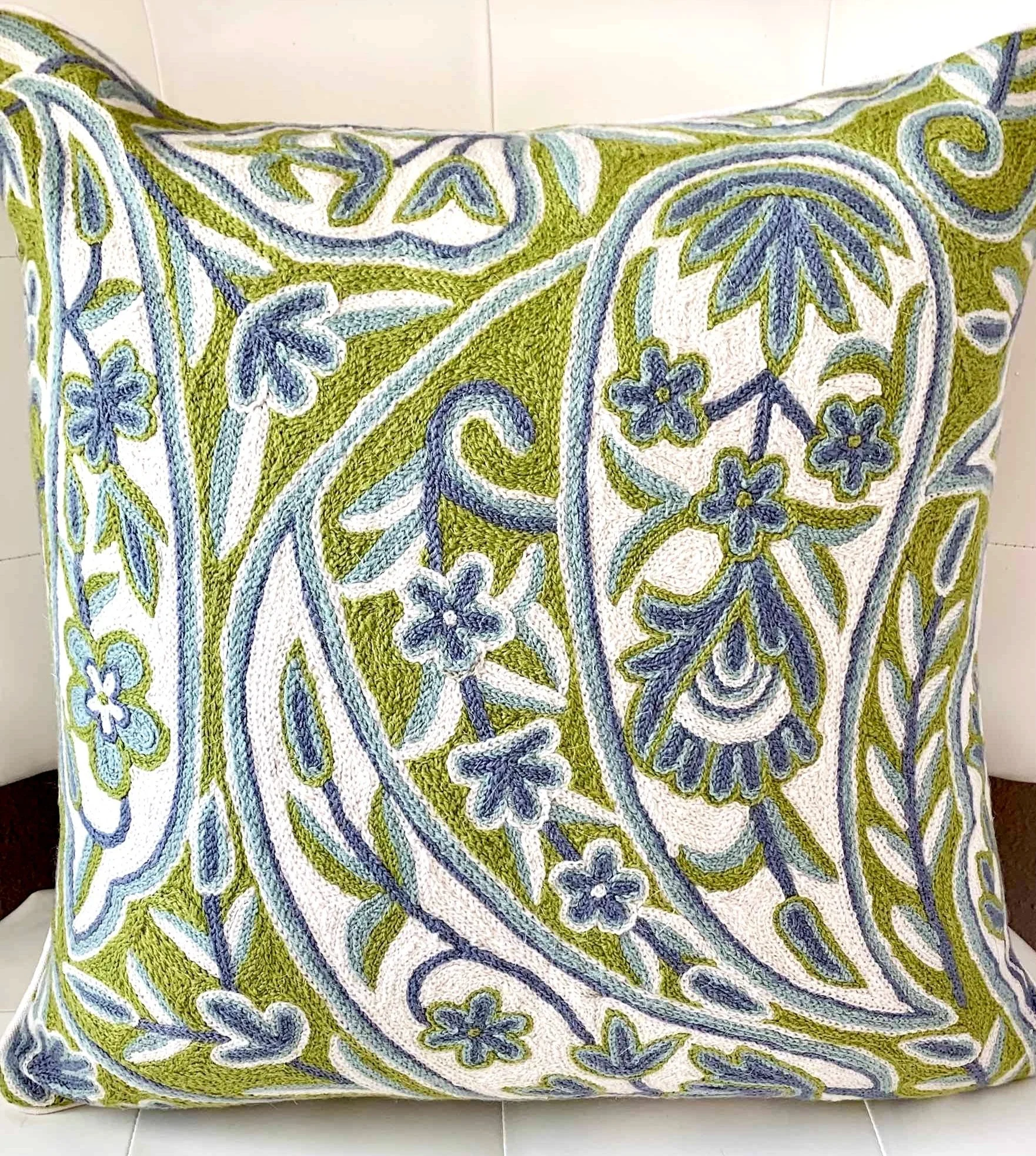 Lime Green Pillow Cover