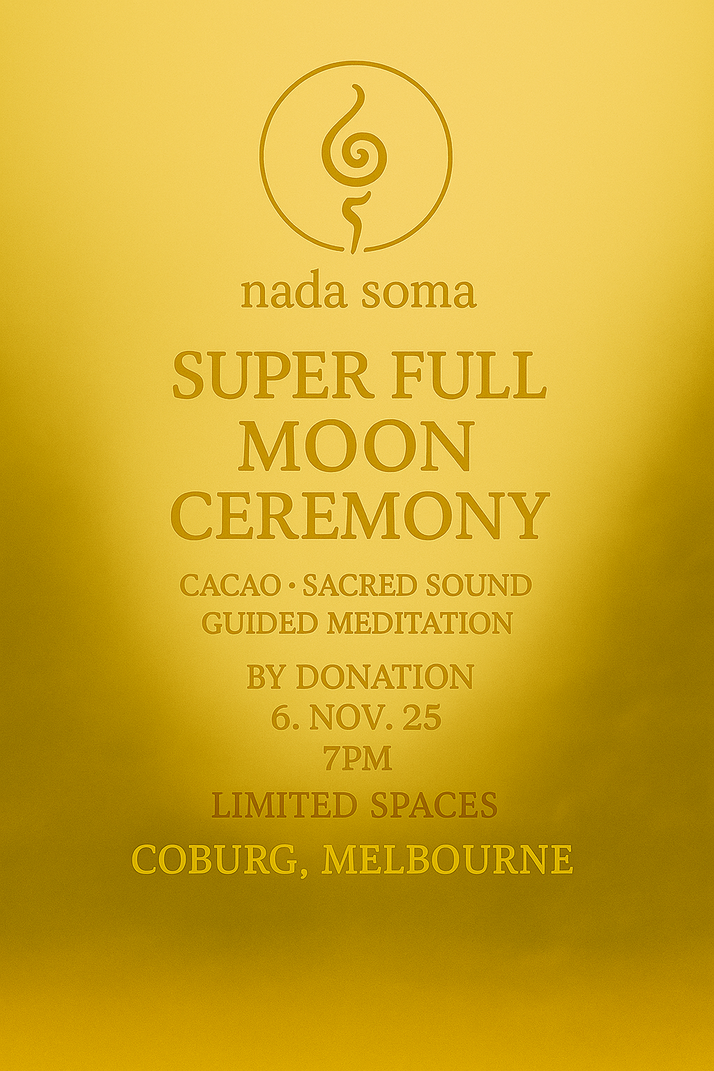 Super Moon Ceremony