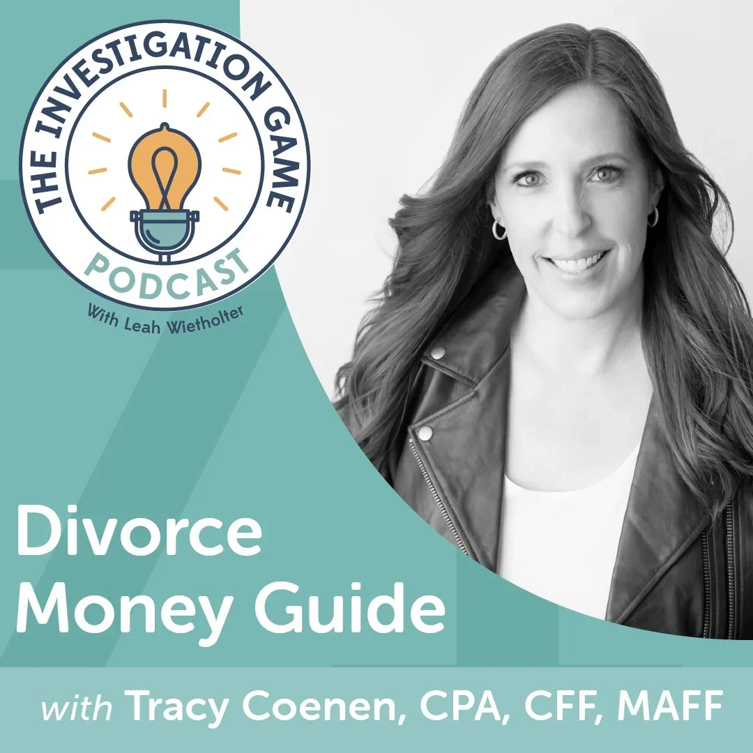 Episode 71: Divorce Money Guide with Tracy Coenen, CPA, CFF, MAFF