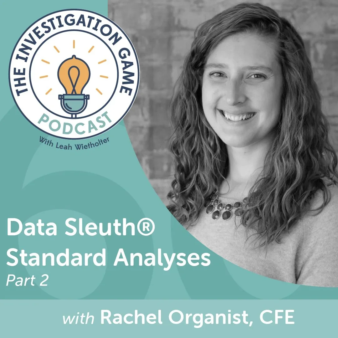 Episode 66: Data Sleuth® Standard Analyses 2