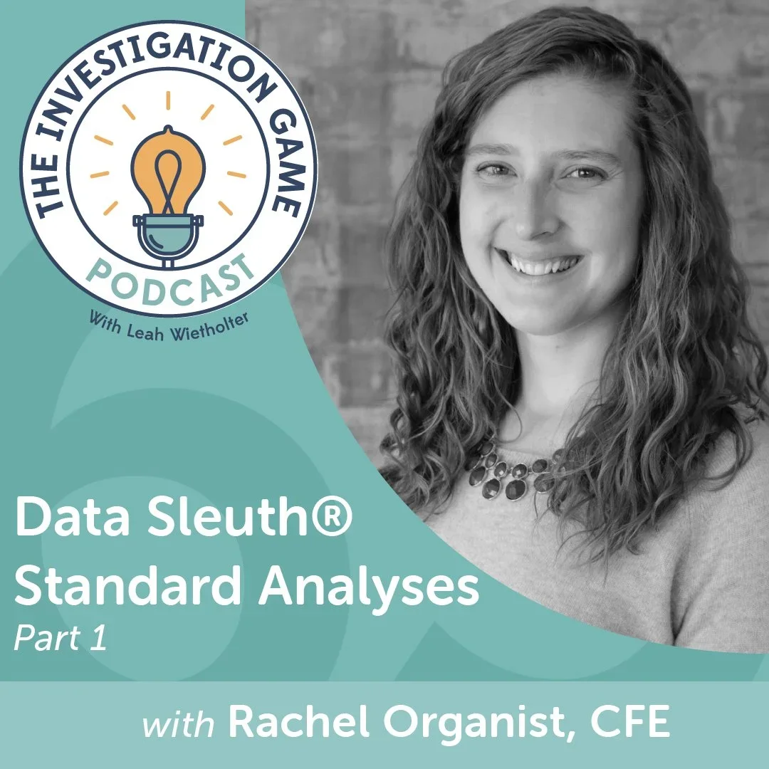 Episode 65: Data Sleuth® Standard Analyses 1