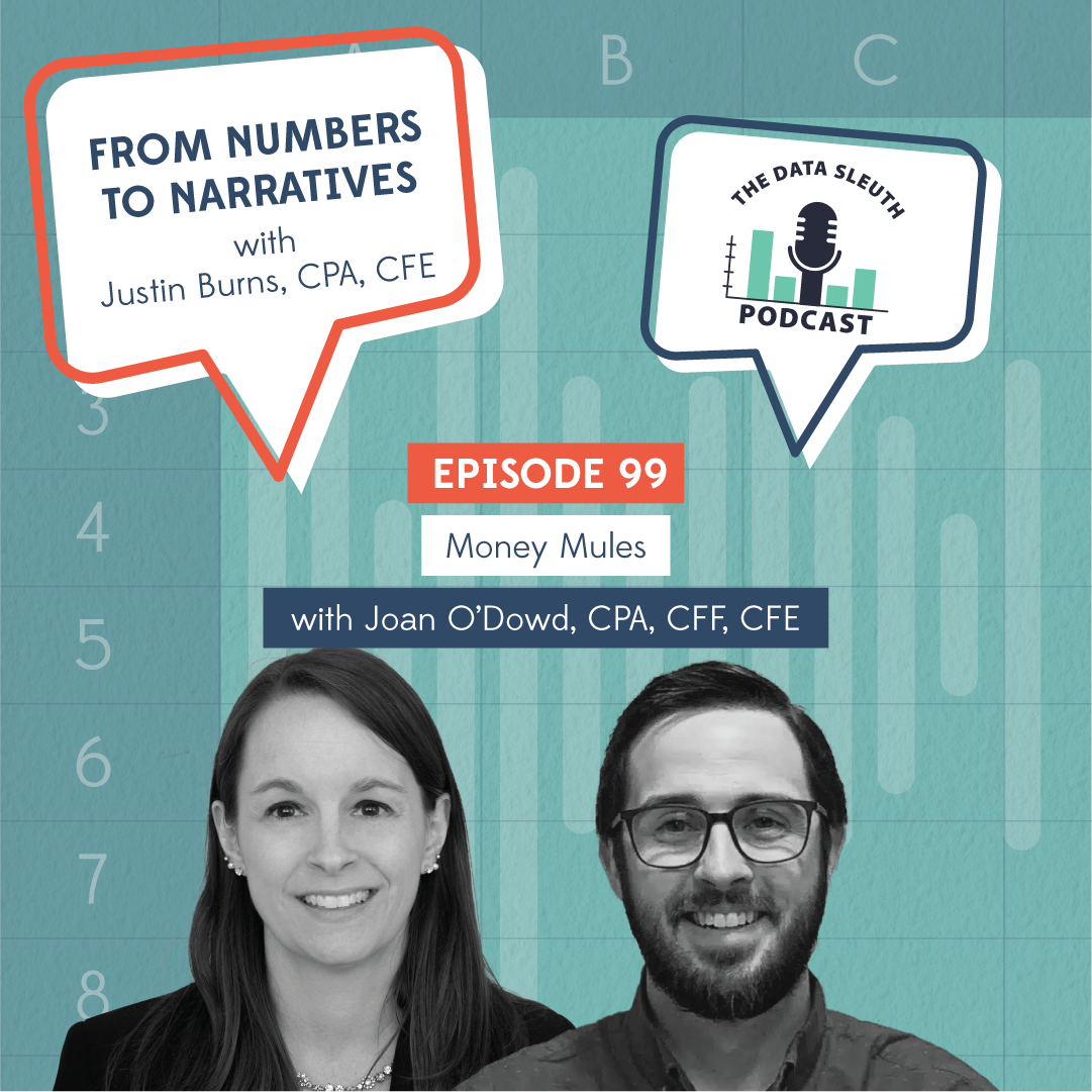 Episode 99: Money Mules with Joan O’Dowd, CPA, CFF, CFE