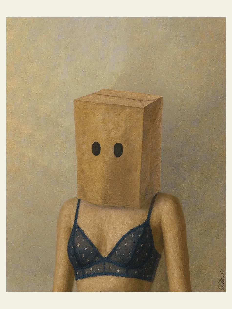Jasmine - Paper Bag Mask