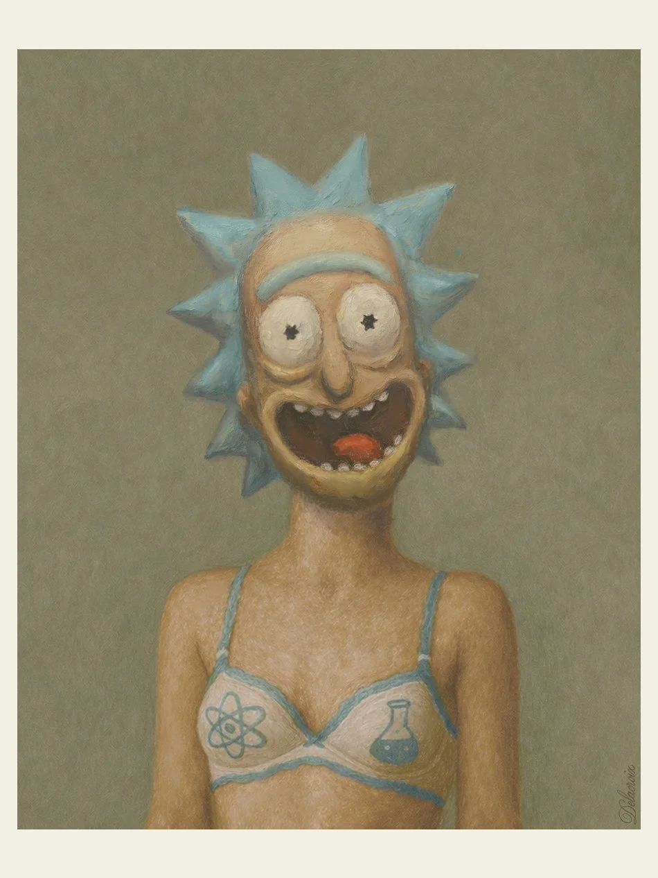 Melissa: Cartoon Scientist Mask