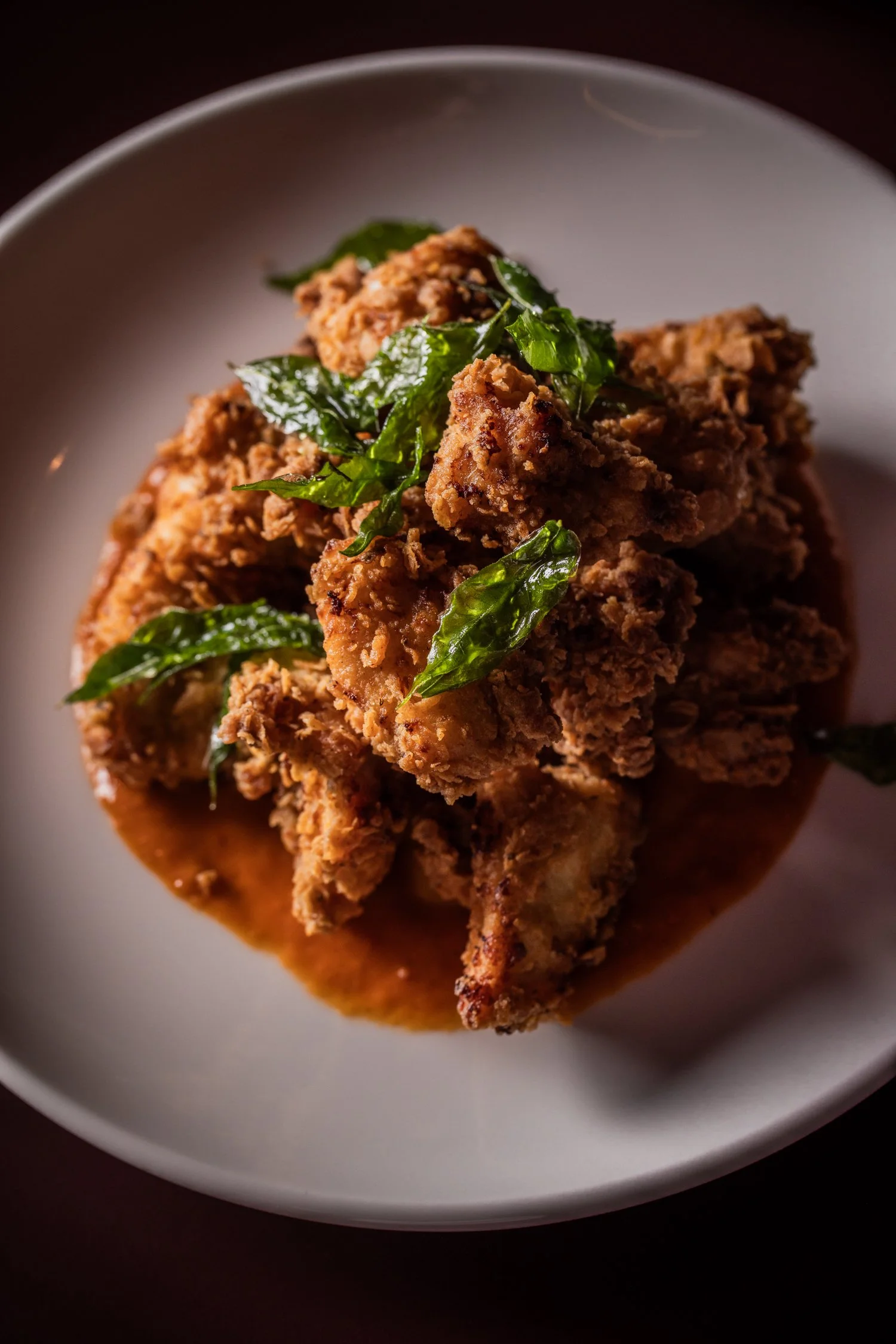 Buttermilk fried chicken, tomato, harissa jam.jpg