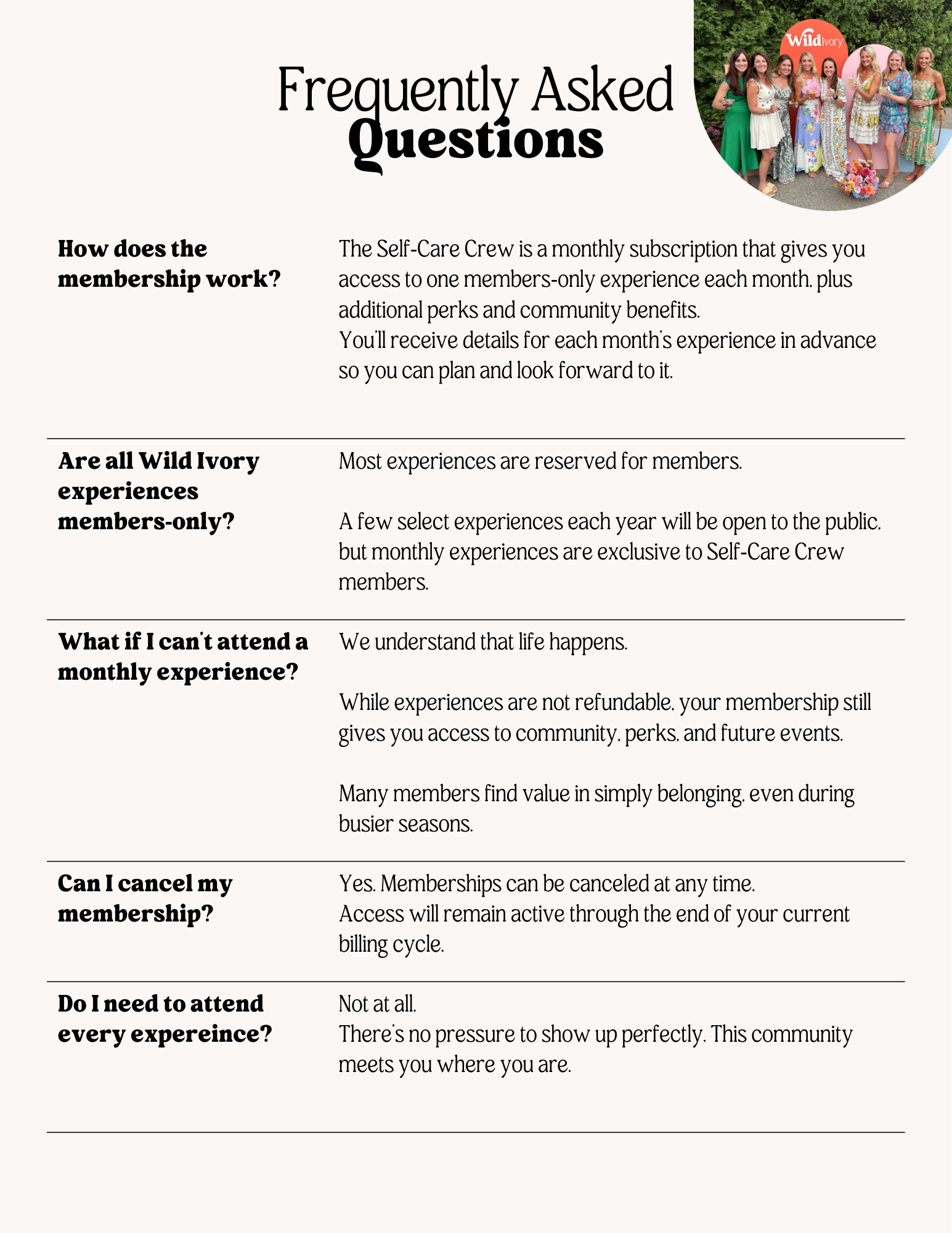Beige Aesthetic Frequently Asked Questions Flyer A4.png
