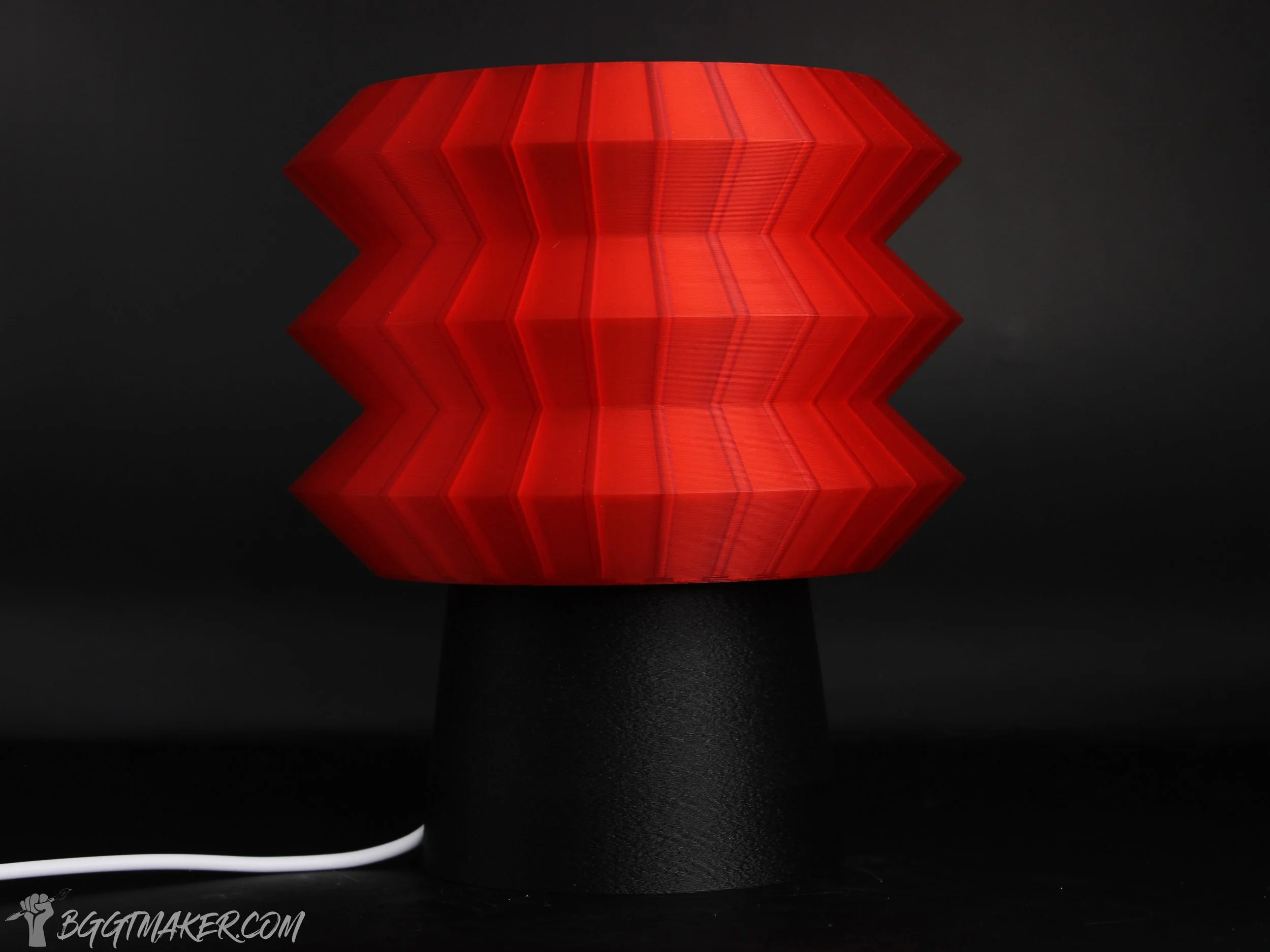 Mini Lamp [977004] Black / T-Red