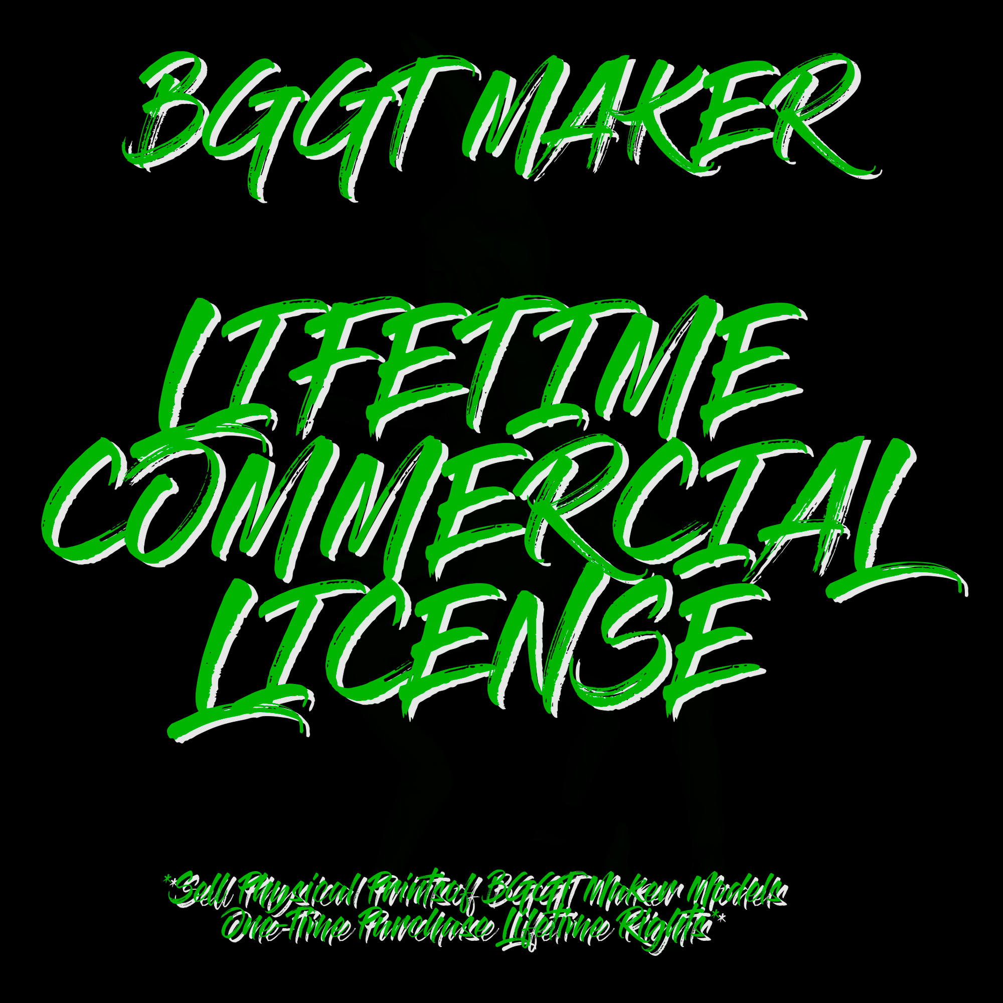 BGGT Maker Lifetime Commercial License