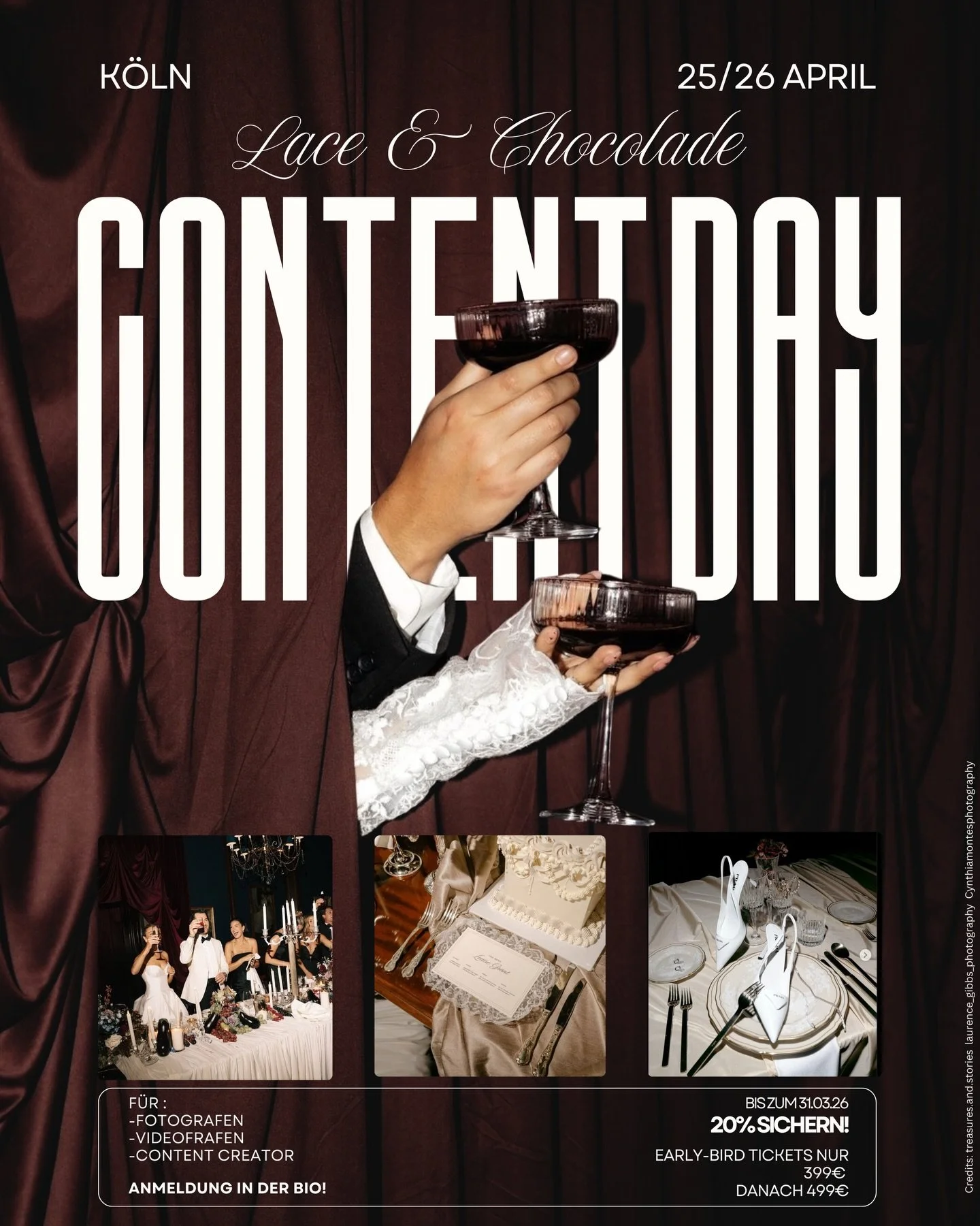 ✨ 2026 wird dein Portfolio-Jahr!

Dieses exklusive Portfolio Shooting richtet sich an alle Fotografen, Videografen und Content Creator, die ihr Portfolio auf das n&auml;chste Level bringen und hochwertigen Content f&uuml;r Social Media, Website und M