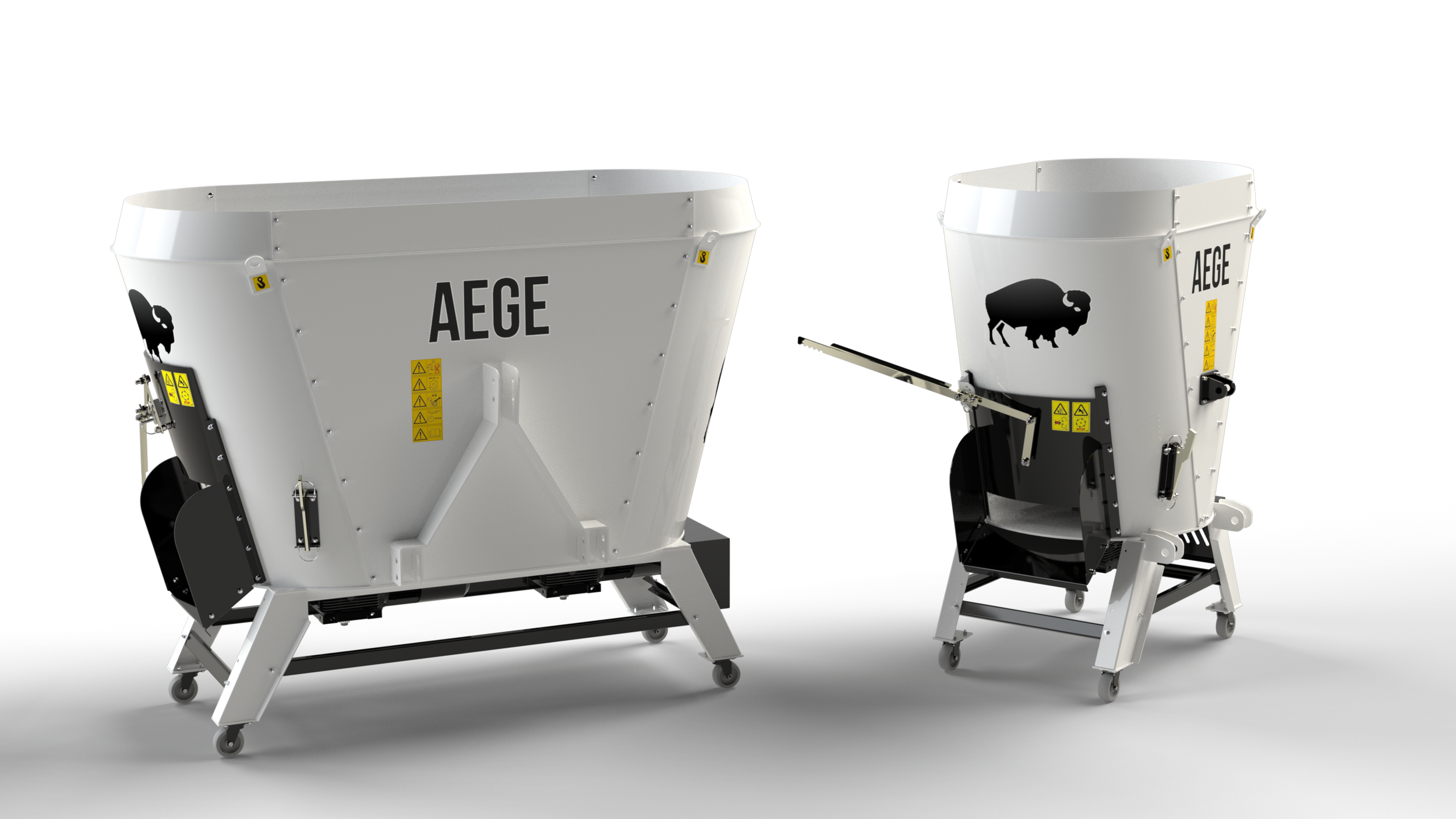 SMALL ELECTRIC FEED MIXERS