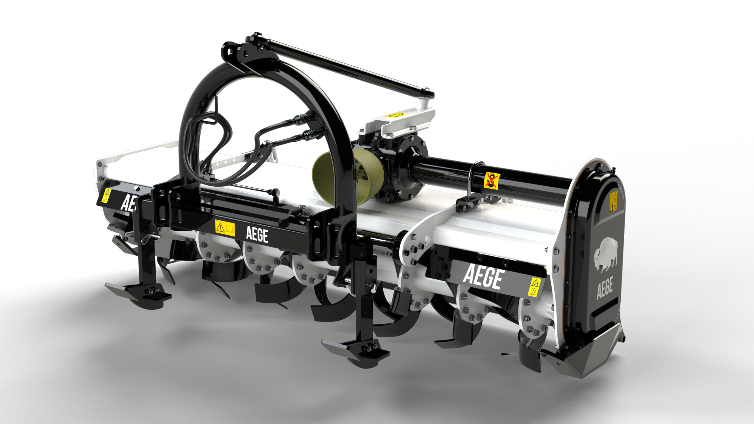GARDEN TYPE ROTARY TILLER