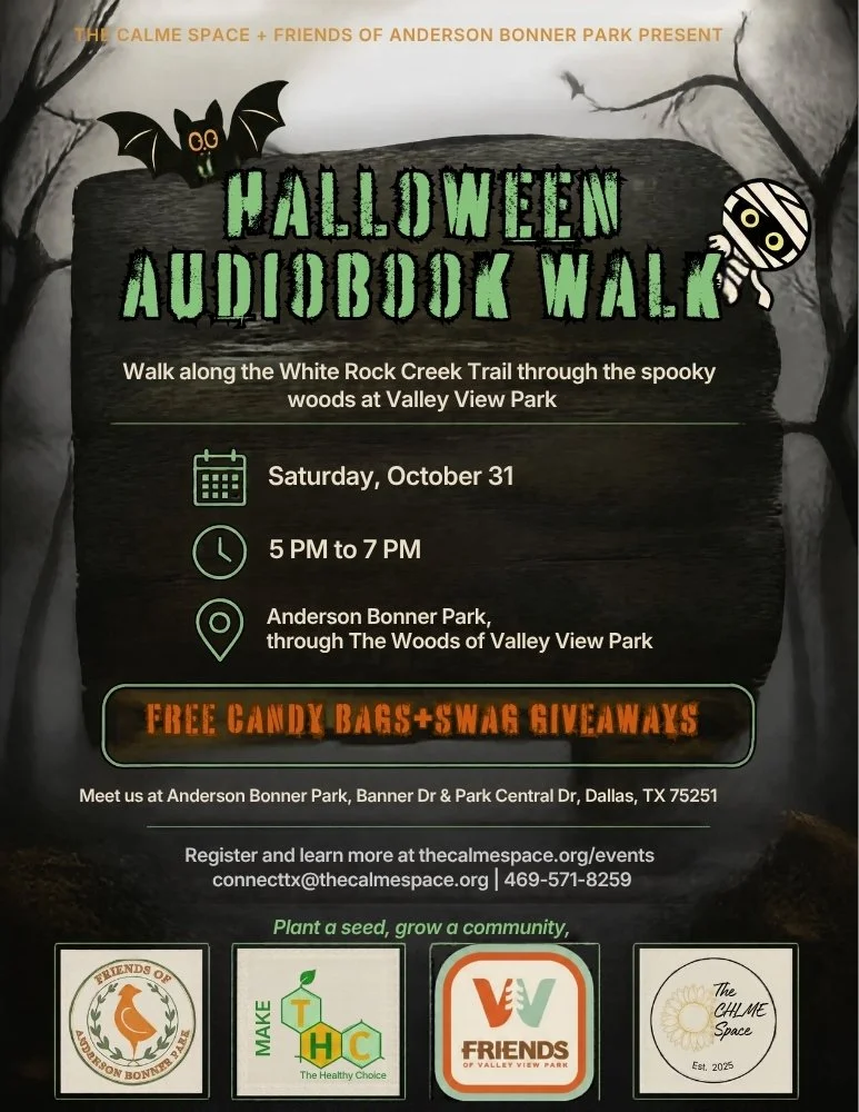 Halloween Audiobook Walk at Anderson Bonner Park