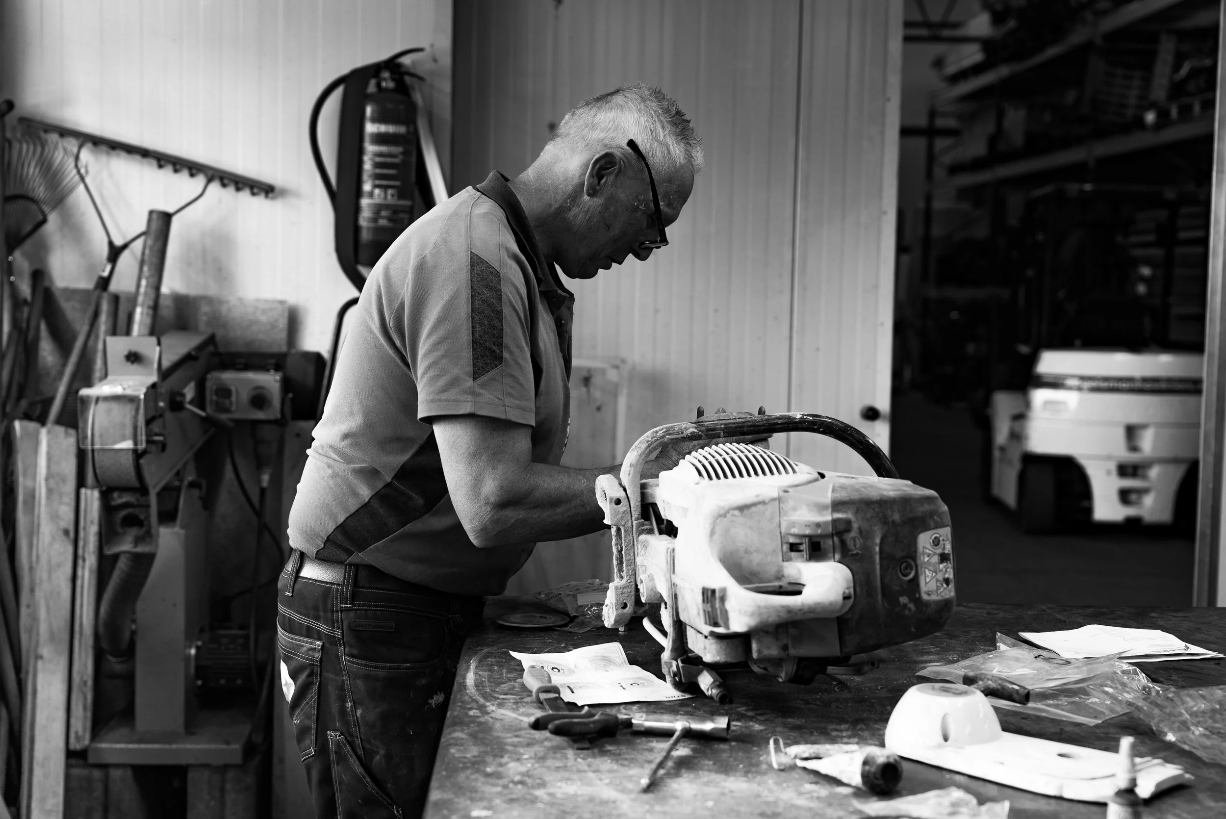 Een moment gevangen in contrast.