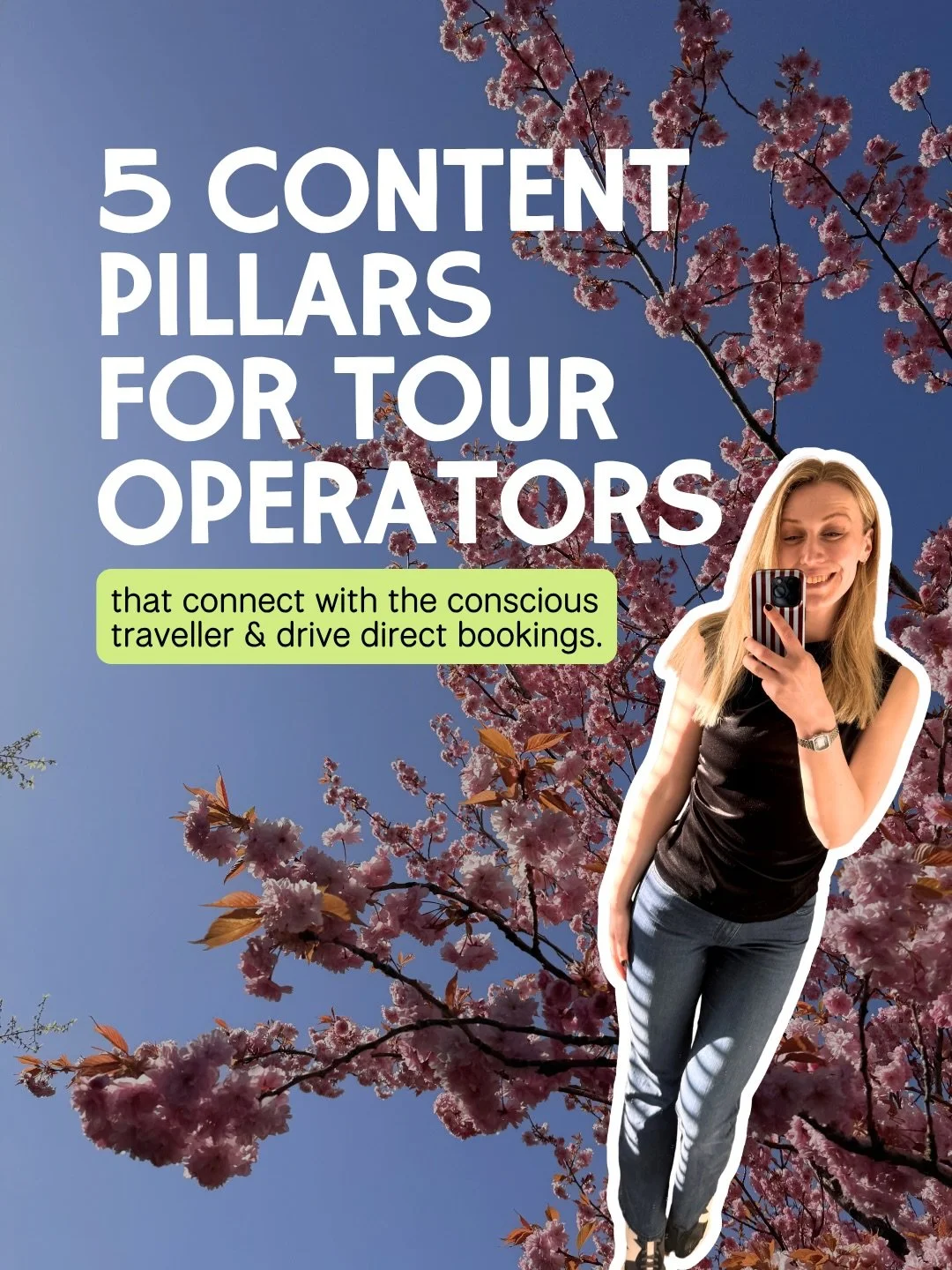 🌿 📣&nbsp;Content creation doesn&rsquo;t have to be complicated!

These content pillars can be applied to most tours, retreats, and immersive experiences. Simply, tailor your actual content based on your product, audience and values.

Now, you might