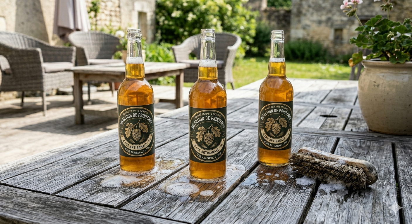 On a testé le décapage à la bière 🍺… et le résultat va vous surprendre