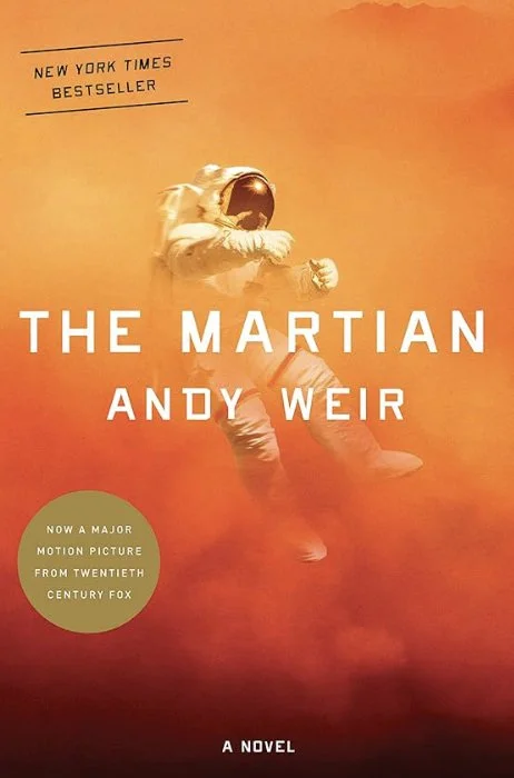 Cover of The Martian by Andy Weir.