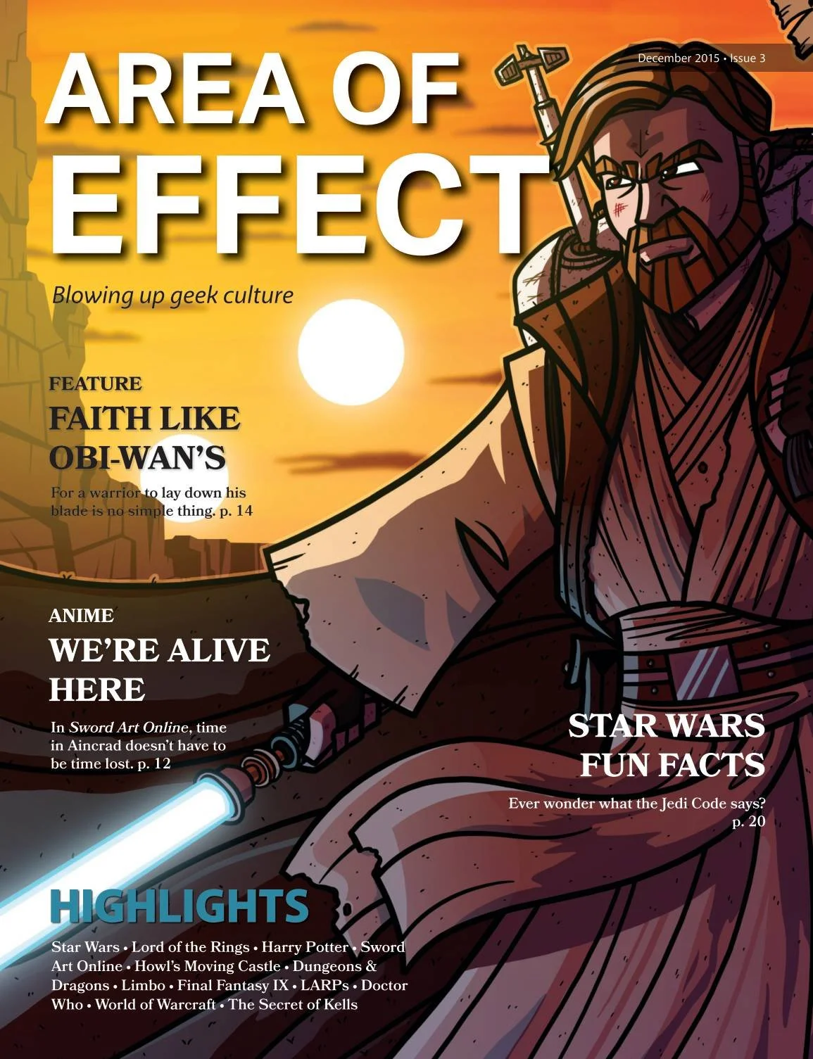 Magazine - developmental and line edit