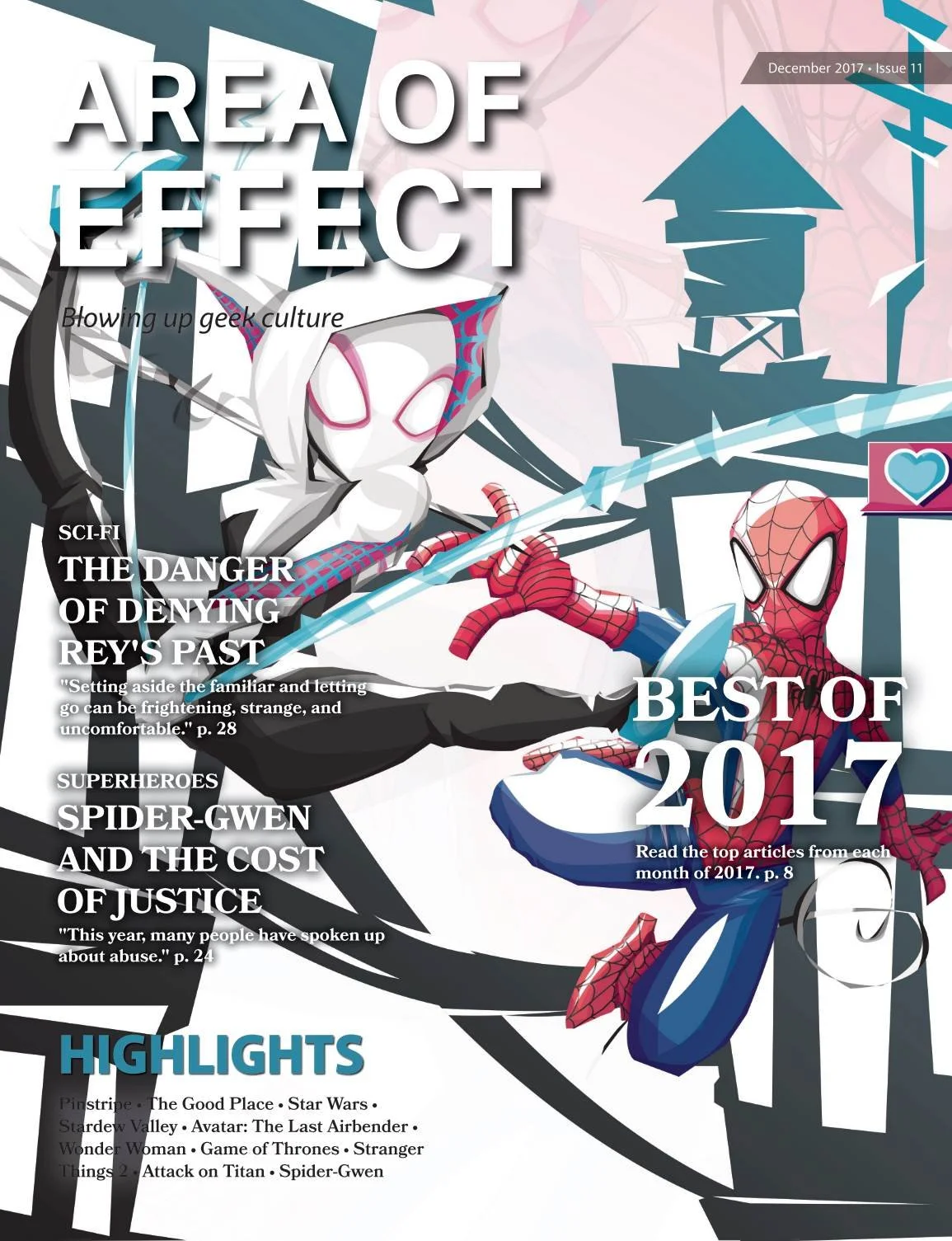 Magazine - developmental and line edit