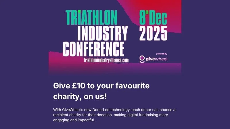 GiveWheel launches live fundraising initiative for delegates at second annual Triathlon Industry Conference 2025 (TIC25)