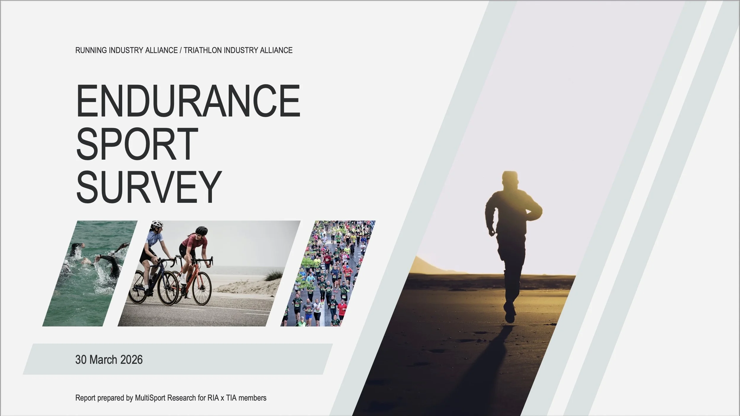 Endurance Sport Survey 2026 final report now live.
