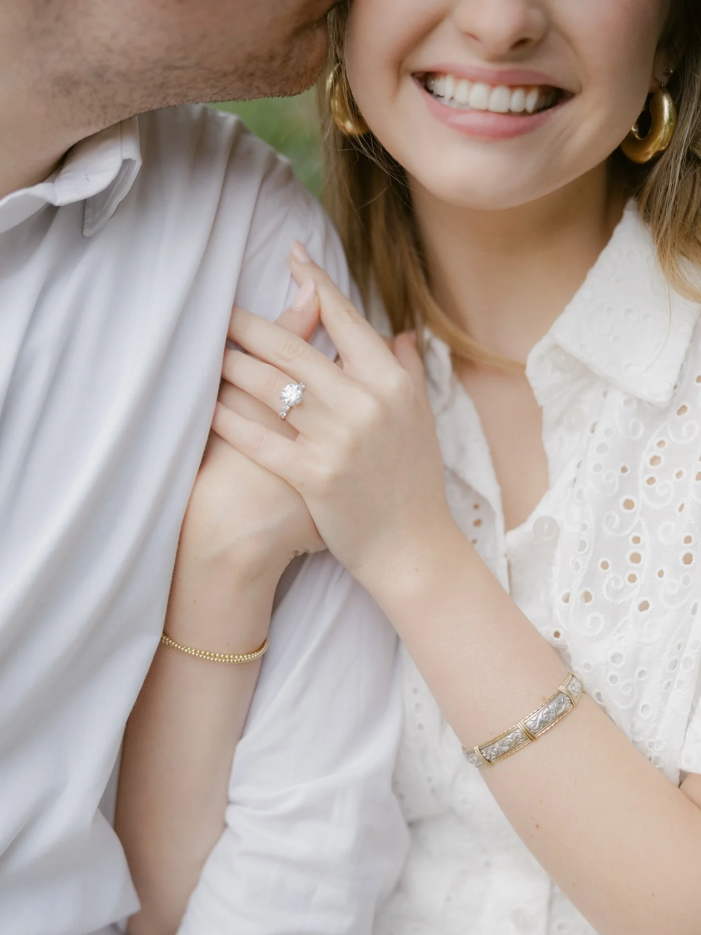 Walking the same sidewalks where their story first began! 🤎 Samford&rsquo;s campus is where they fell in love- from peers to friends to boyfriend and girlfriend, we now we celebrate their engagement and commitment to a lifetime together. So excited 