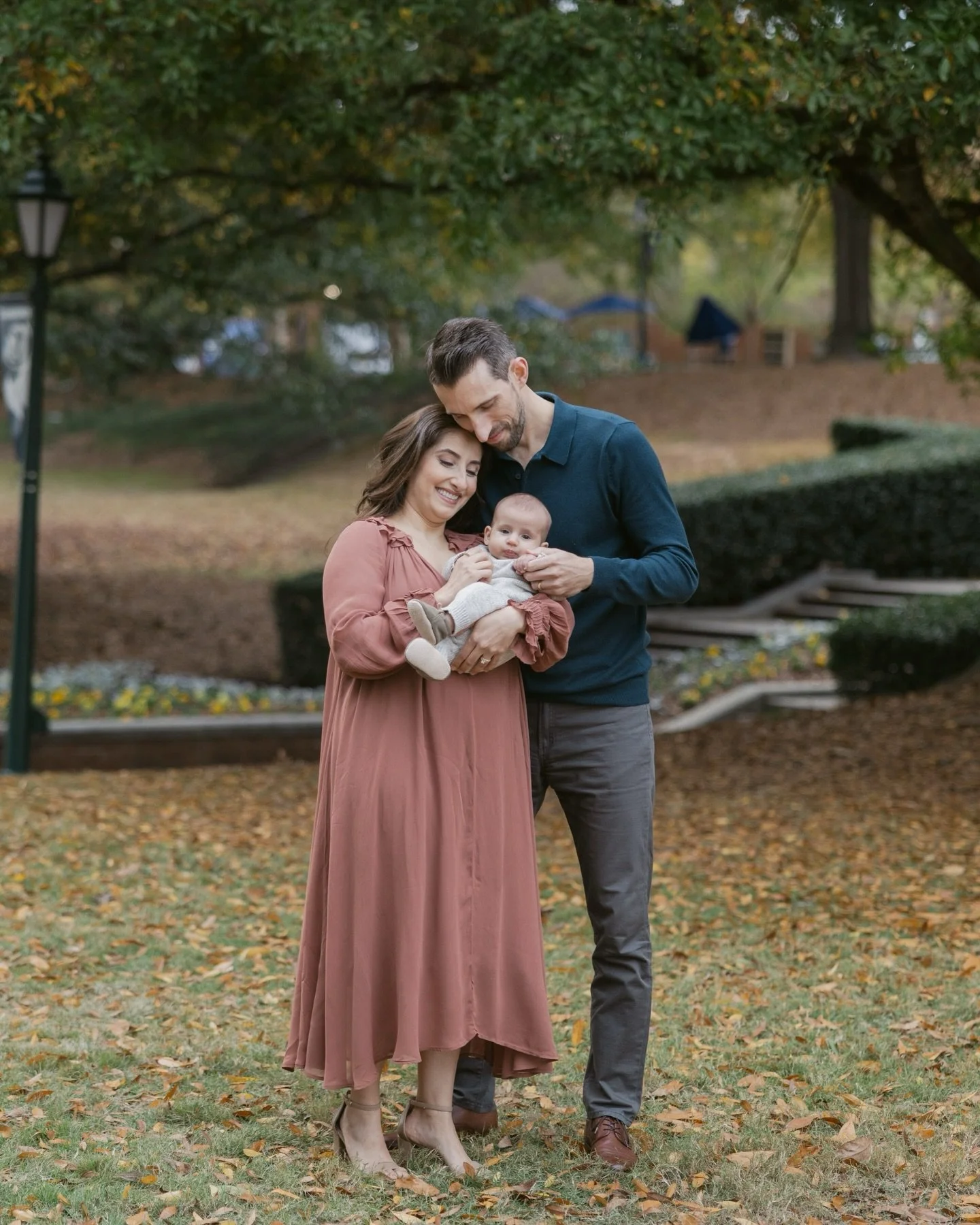 Leen, Cory, &amp; baby Zane 🤎🤎🤎