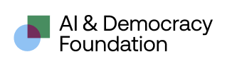 The logo of AI & Democracy Foundation (AIDF). A governance innovation organization, working to ensure that our democratic systems are fit for a world with AI.