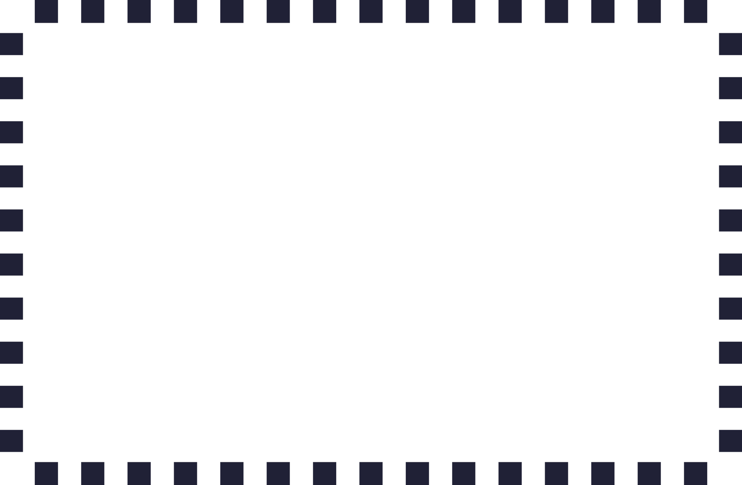 Dotted border frame