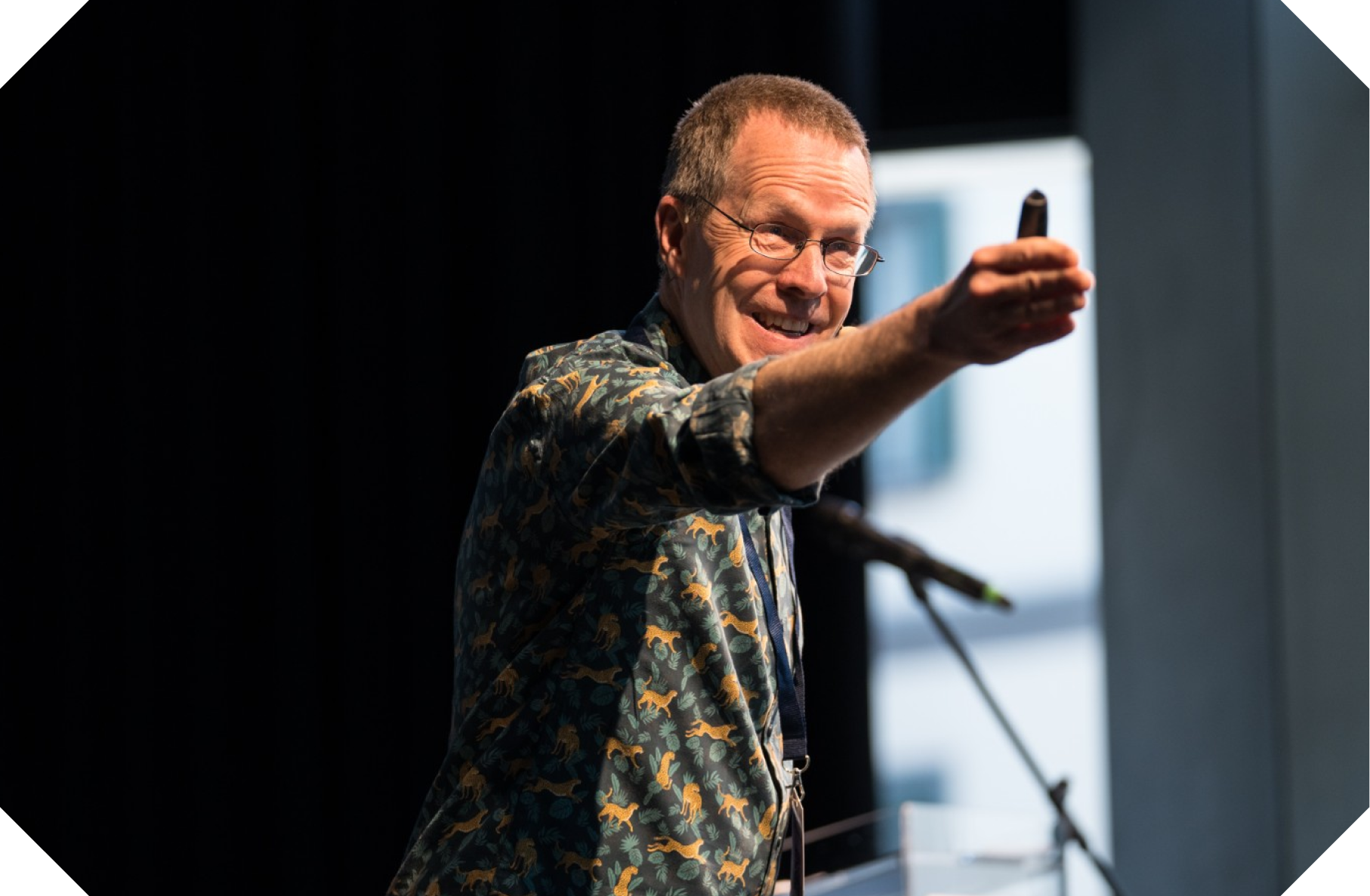 Graham Smith during our Citizens' Assembly School in Milan, 2023