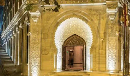 facade lighting architectural light design cephe aydınlatma heritage hotel arcitectural