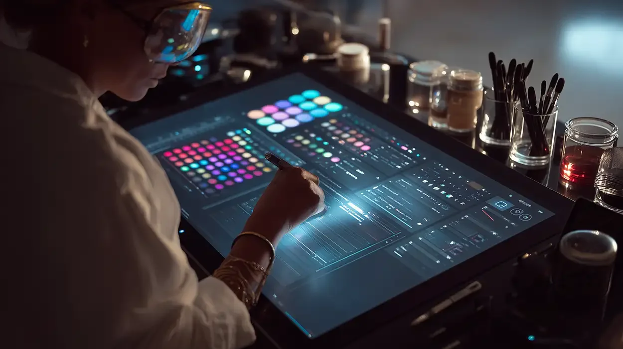 Décors de studio générés par IA pour production vidéo sans tournage physique