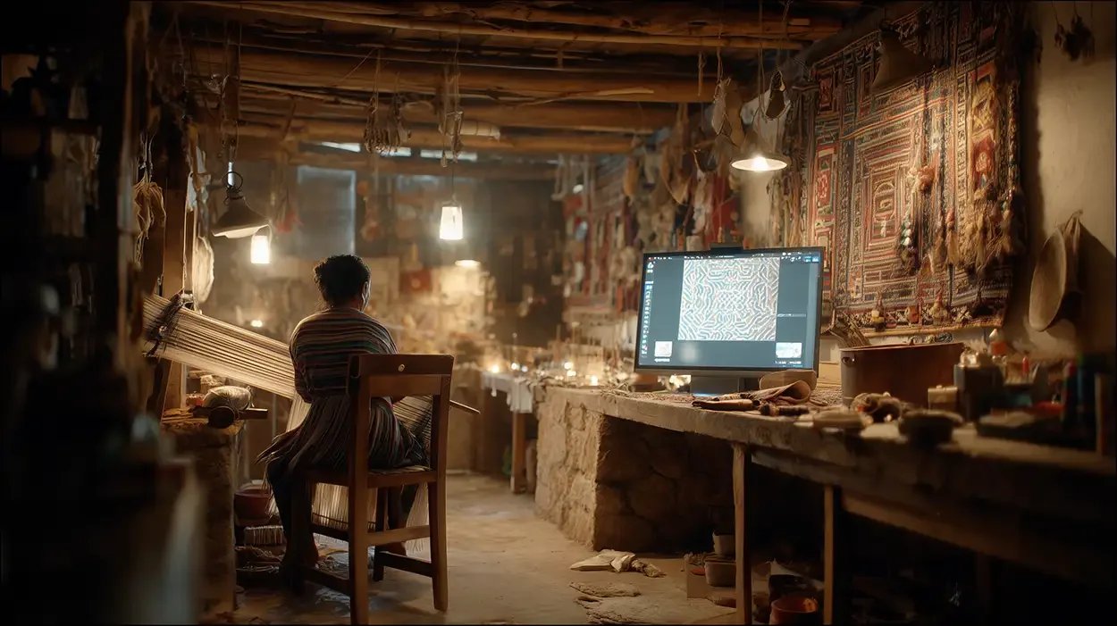 Vidéo hybride alliant présence humaine et effets générés par IA