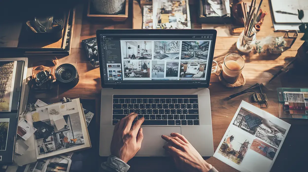 Production vidéo mêlant performance humaine et intelligence artificielle